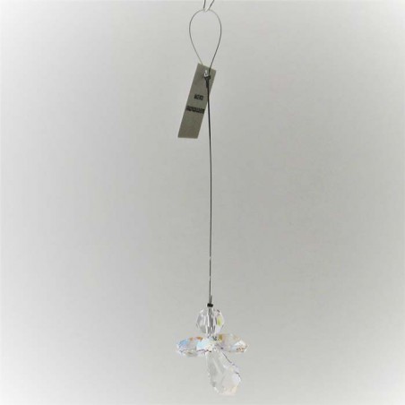 Swarovski Schutzengel 30-50mm Klar AB zum hängen Elements