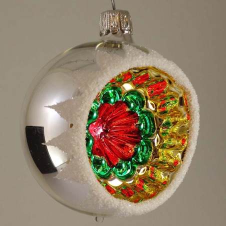 Glaskugel 6 cm Reflexkugel, Reflex bunt,