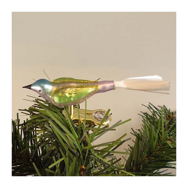 Glasvogel, mini-Vogel, bunt Glasfaserschwanz,