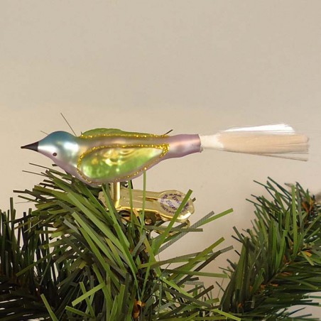 Glasvogel, mini-Vogel, bunt Glasfaserschwanz,