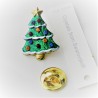 Tannenbaum 2.5cm Pin mit Swarovski Steinen bunt