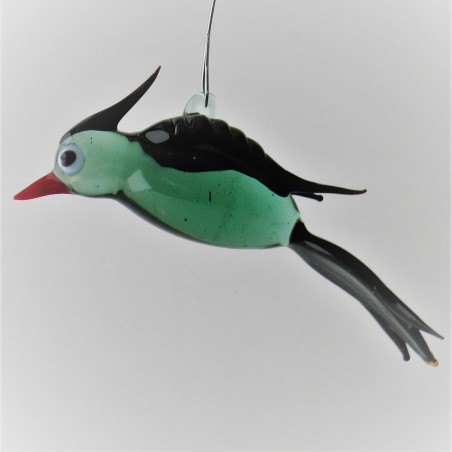 Glasvögel Spatz 85mm klein zum hängen,