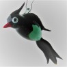 Glasvögel Spatz 85mm klein zum hängen,