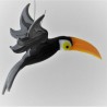 Glasvogel, Tukan 65mm mini zum hängen