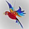 Glasvogel, Papagei 90mm zum hängen