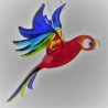 Glasvogel, Papagei 90mm zum hängen