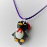 Glas Pinguin 30mm zum hängen und stellen