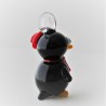 Glas Pinguin 30mm zum hängen und stellen